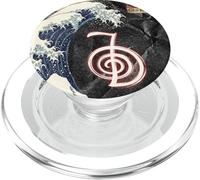 Cho Ku Rei Symbol, Reiki, Power, Protection, Aura Flow PopSockets PopGrip pour MagSafe