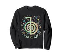 Cho Ku Rei Symbol, Reiki, Power, Protection, Aura Flow Sweatshirt