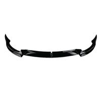 Choc Avant Lame Lot de 3 diffuseurs Pare-Chocs Avant pour Tesla pour Model Y 2017-2023(Noir Brillant)