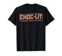 Choc-Lit 100% Mélanine Black Pride History BHM Afrocentrique T-Shirt