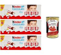 Choccolato Formato scorta Chocolat pour enfant Taille de conservation 24 pièces 3 x 300 g + Italian Gourmet Polpa 400 g