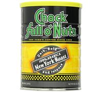 Chock full o'Nuts Coffee New York Roast Ground, 10.5 Ounce