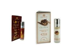 Choco & Love Apple Concentrated Perfume Oil Roll-On - Long Lasting Unisex Attar for Men & Women - Alcohol Free - 6ml Each (Pack of 2)
