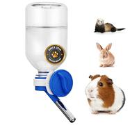 Choco Nez H128 breveté No Drip Petit Animal Bouteille d'eau. Meilleur Bouteille d'eau pour petit animal domestique/lapin/furet/hamster/cochon d'Inde/Critter. sans BPA. Mess gratuit. 11,2 G Buse de diamètre : 10 mm, 11.2 oz, bleu