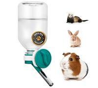 Choco Nose Bouteille d'eau brevetée Anti-Goutte pour cochons d'Inde, Hamster, Lapins, furets, Autres Petits Animaux, bestioles et Animaux - pour Cages, Cages ou Fixation Murale - 300 ML buse 10 mm,