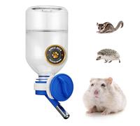 Choco Nose Mini Bouteille d'eau brevetée Anti-Goutte pour Hamster/hérisson/Planeurs/Rats/Souris/Autres Petits Animaux domestiques et Animaux domestiques - pour Cages, caisses ou Fixation Murale - 300