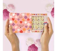 Chocodic Boîte de 9 Coeurs en Chocolat - Coffret Fête des Mères, Maman 9 Coeurs en Chocolat au Lait et Blanc, Artisanal