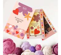 Chocodic Coffret cadeau Fête des mères, maman - 15 chocolats pralinés & tablette en chocolat personalisée pour la fête des mères