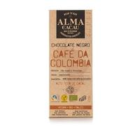 Chocolat au café tostado 60% - Lot de 2 - Barres de 100 g - Produit végétalien et paléo - Au café São Tomé e Principe - Sans sucre ni huile de palme - Produit gourmet portugais