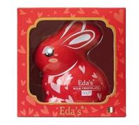 Chocolat au Lait,60g Chocolat en Forme de Lapin-Ballotin de Chocolat,Chocolat Noir-Fourré au Llait,Riche en Saveur, Onctueux et Velouté,Chocolat de Pâques-Cadeau pour Pâques