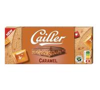 Chocolat au lait Cailler fourré au pralinée, amendes et éclats de caramel salé 96g