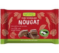 CHOCOLAT AU LAIT ENROMÉ DE NOUGATES FAIR TRADE100 g - RAPUNZEL