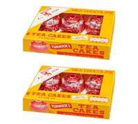 Chocolat au lait les Teacakes de Tunnock (6 par paquet - 144g) - Paquet de 2