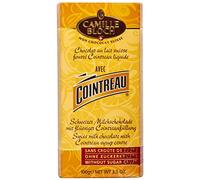 Chocolat au lait Suisse fin fourré Cointreau liquide