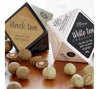 Chocolat au thé Pai Mu Tan, noix de coco et gingembre 60gr
