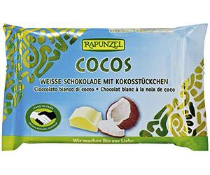 CHOCOLAT BLANC AUX ARBUSTES DE COCO BIO 100 g - RAPUNZEL