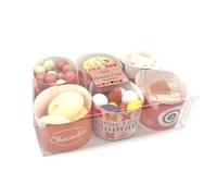 CHOCOLAT BONNE FETE MAMAN MERE - COFFRET 6 TIMBALES 355G - CHOCOLAT CADEAU BONNE FETE MAMAN MERE