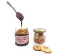 Chocolat bonne fête maman mere Coffret gourmand caramel et galettes au beurre personnalisées Chocolat fête des mères bonne fête maman