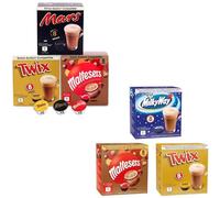 Chocolat chaud Dolce Gusto compatible - Mars, Twix, Maltesers, Milky Way - 48 capsules