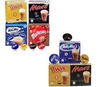 Chocolat chaud Dolce Gusto compatible - Milky Way, Twix, Mars, Maltesers - 56 capsules