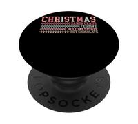 Chocolat Chaud l'esprit Festif du Père Noël PopSockets PopGrip Adhésif