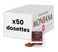 Chocolat Chaud Monbana 4 Etoiles - 1 boîte - 50 dosettes individuelles