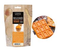 Chocolat coloré arôme Orange 29 % Barry 250 g