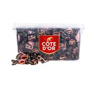 Chocolat Côte d’Or Chokotoff - chocolat noir au caramel - en boîte réutilisable - cadeau chocolaté - 3000g