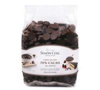 Chocolat de Couverture Noir 70% - Intense et Riche en Cacao pour Desserts Gourmands - 500g