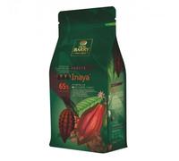 Chocolat de couverture noir - CACAO BARRY - Inaya - 65 % cacao - 1 kg - Goût intense - Équilibre notes acides et amères