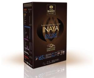 Chocolat de couverture noir Inaya en pistoles 1 kg (65% cacao Barry)