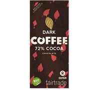 CHOCOLAT DE FROMAGE AVEC DES MORCEAUX DE CAFÉ FAIR TRADE BIO 100 g - OXFAM