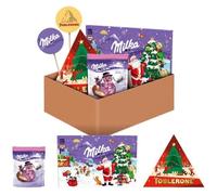Chocolat de Noël : Milka Bonbon Noël Pétillant, Toblerone Calendrier de l'Avent, Milka Calendrier de l'Avent