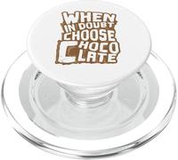 Chocolat en Cas de Doute, Choisissez Le Chocolat PopSockets PopGrip pour MagSafe
