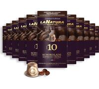 Chocolat Espresso Crema Café Premium - 110 capsules de café | La Natura Lifestyle Organic 616g| biodisponible | compatible Nespresso®*³