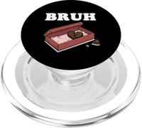 Chocolat Gone Bruh drôle boîte à Bonbons Vide Valentine PopSockets PopGrip pour MagSafe
