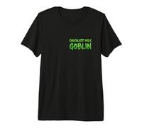 Chocolat Lait Goblin Cacao Aromatisé Amande Chocolat Dairy T-Shirt Haut de Gamme