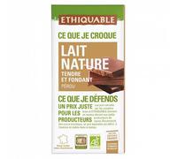 Chocolat Lait Tendre Et Fondant Nature 100G|Ethiquable|(Lot De 4)|Best Deal