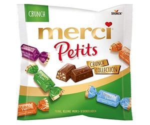 Chocolat Merci | Collection Merci Petits Crunch | Storck Merci | Storck Chocolat | 125 Gramme Total