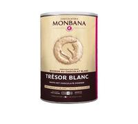 Chocolat Monbana en poudre Trésor de Chocolat Blanc - Boîte 200g