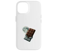 Chocolat Moon Cosmic Dessert Art Coque pour iPhone 14