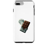 Chocolat Moon Cosmic Dessert Art Coque pour iPhone 7 Plus/8 Plus