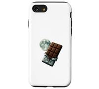Chocolat Moon Cosmic Dessert Art Coque pour iPhone SE (2020) / 7/8