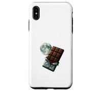Chocolat Moon Cosmic Dessert Art Coque pour iPhone XS Max