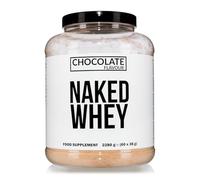 Chocolat Naked Whey Poudre de complément protéiné, sans OGM, sans soja, sans gluten - Favorise la croissance musculaire et la récupération - 2280 g