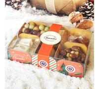 CHOCOLAT NOEL BALLOTIN - COFFRET 6 TIMBALES BAMBOU - COFFRET CADEAU ASSORTIMENT DE CHOCOLAT