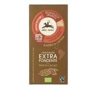 Chocolat noir aux morceaux de cacao FAIR TRADE BIO 100 g - ALCE NERO