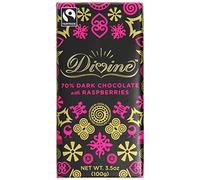 Chocolat Noir Divine À La Framboise 100G
