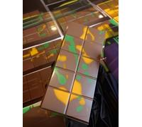 Chocolat original Dubai Premium 200 g - Certifié ISO - Chocolat au lait fait à la main avec pistaches, cheveux d'ange Kadayif et crème crémeuse à la pistache - Bonbon oriental, idée cadeau, spécialité