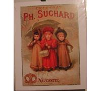 Chocolat Suchard - 3 Enfants - 24X30 Cm Affiche / Poster